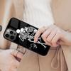 Gothic Skeleton Halloween Magnetic Phone Case For APPLE iPhone 17 Air 16 14 13 12 Pro Max 15 Plus Wireless Charge MagSafe Cover