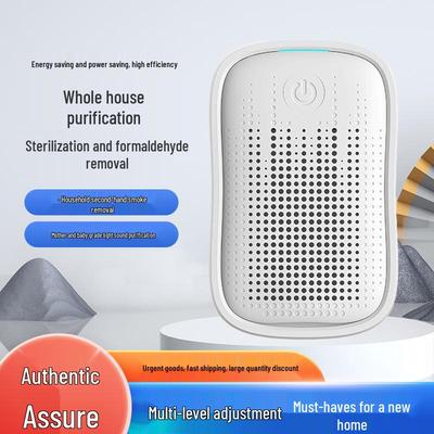 Purificador de Aire para Madre y Bebé - Iones Negativos, Eliminador de Humo de Interior y Formaldehído, Filtro de Polvo