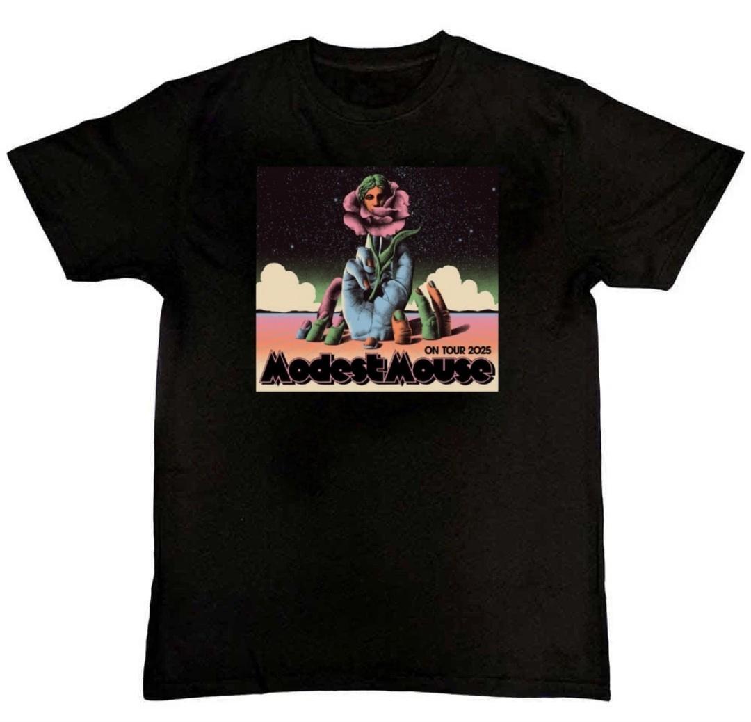 Modest Mouse On Tour 2025 Graphic Print Mens T-Shirt S