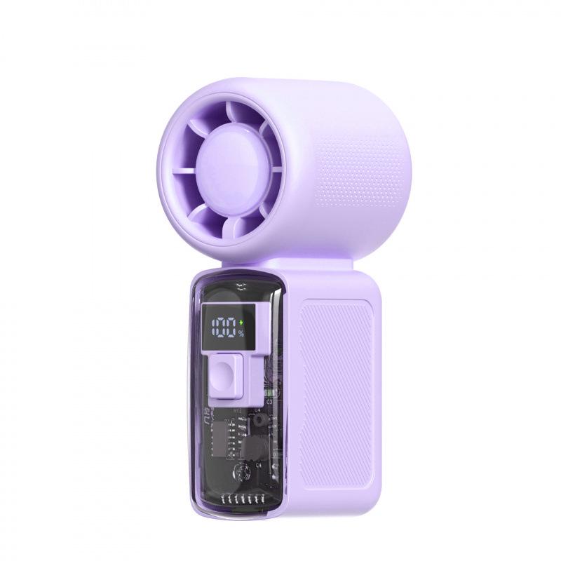 2026 Portable High-Speed USB Folding Turbine Fan - Compact, Powerful Handheld Mini Fan for Outdoor Use 40x45x95