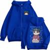 Anime The Apothecary Diaries Kawaii Cute Maomao Print Zipper Hoodies Men Women Casual Aesthetic Oversized Zip Up Jacke