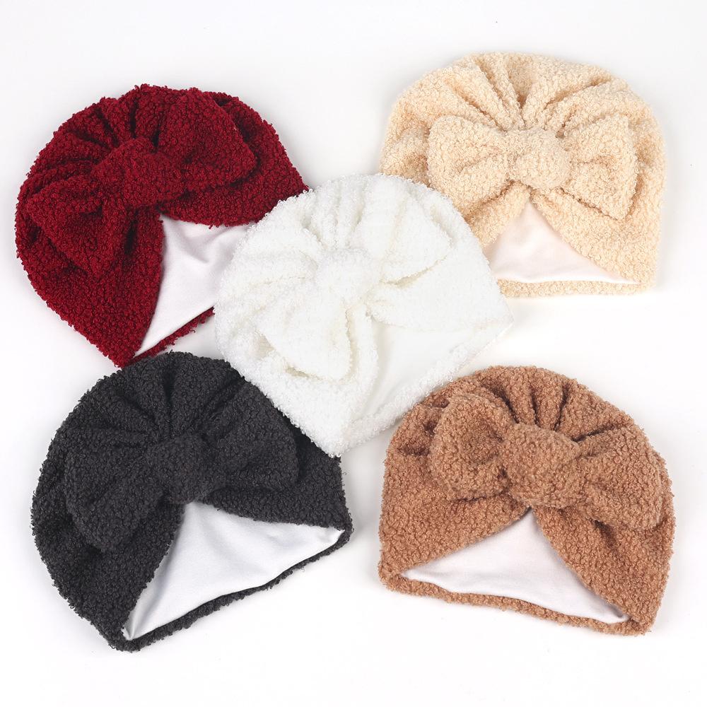 Warm Baby Hat Thick Fabric Baby Girl Boy Hats Winter Infant Newborn Beanies Kids Bonnet Hats Baby Accessories