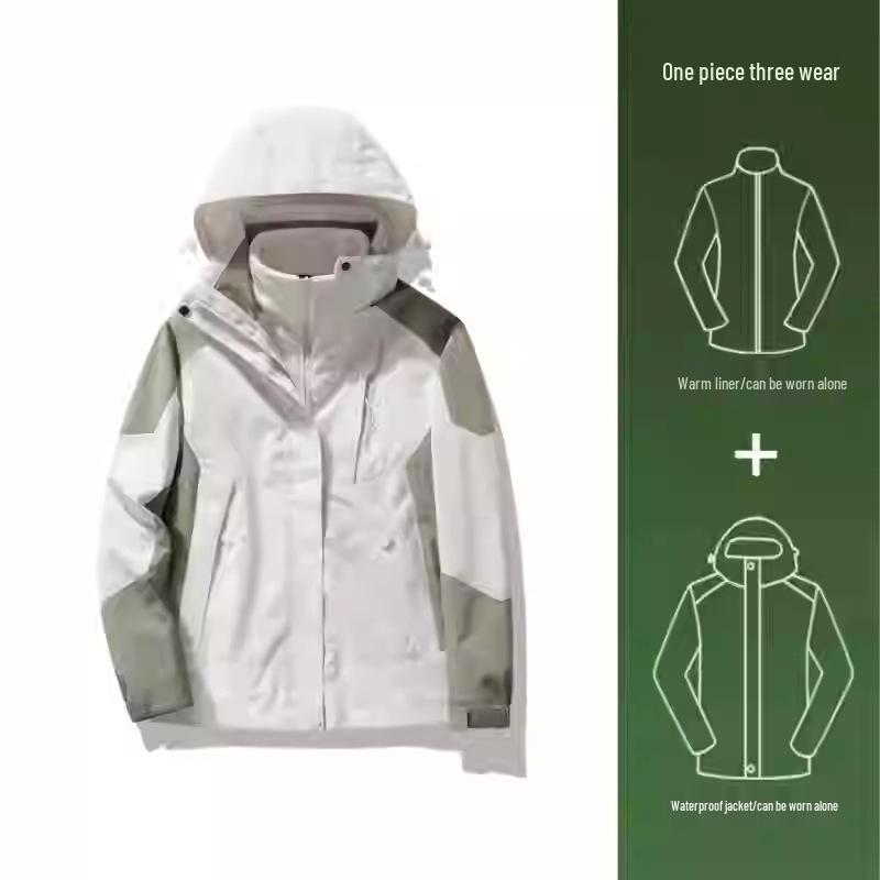 NASA 2024 Men's & Women's Petite Windproof Windbreaker - Stylish Autumn/Winter Jacket for Outdoor Mountaineering