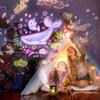 Galaxy Star Projector Night Light with 360° Rotating Star Projector & Starry Sky Ceiling Light for Room Star Light Projectors
