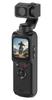 YULINJIA 4K Action Pocket Auto Face Rotating WIFI Transfer AF On All 32GB MicroSD Card Smartphone Compact Vlog Video Wearable Digital 2400mAh Black