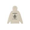Vans Loose Fit Open Front Sports Casual Hooded Jacket With Back Print Men Jackets White VN0A4USJ3KS