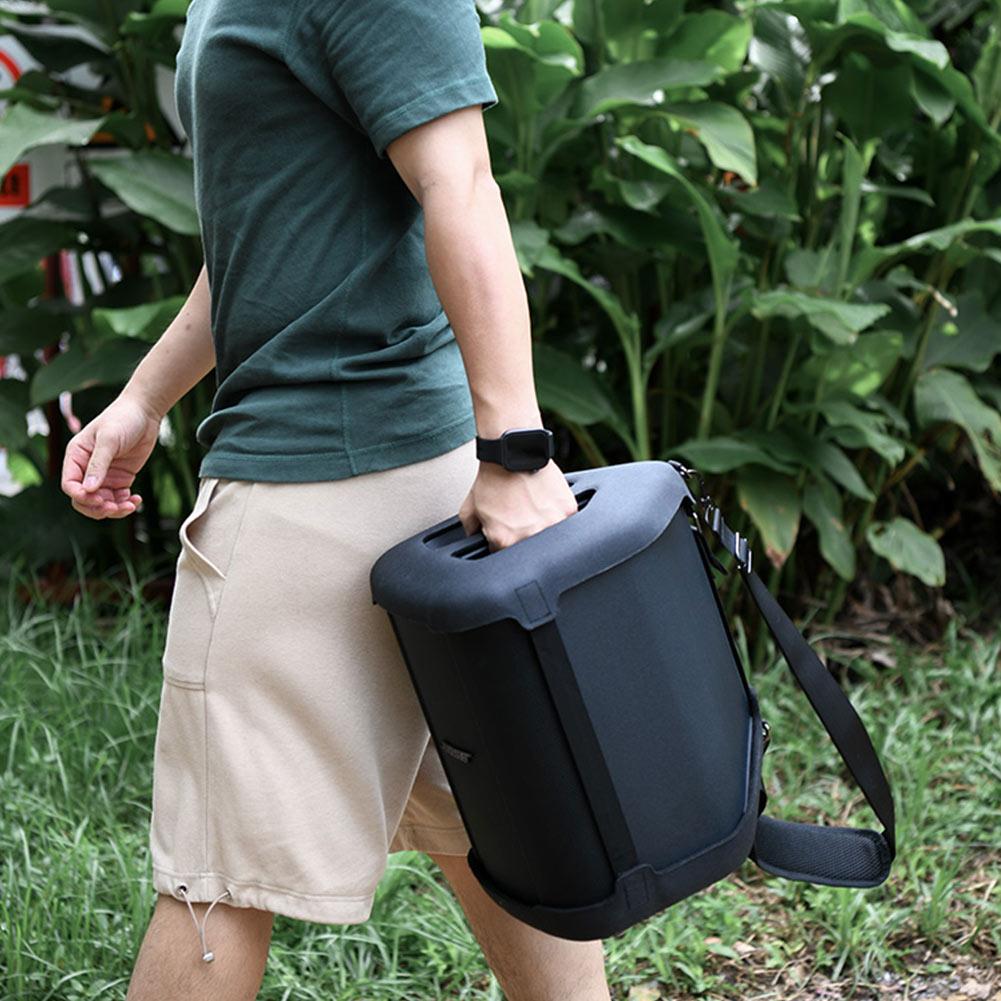 Carrying Case EVA Protective Cover with Shoulder Strap Speaker Cover Dustproof Cover for Bose S1 PRO+ Portable BT Speaker