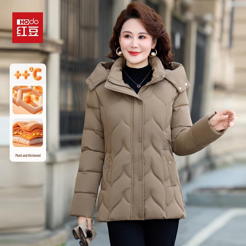 

Женская зимняя куртка средней длины Hodo с хлопковой подкладкой 5XL