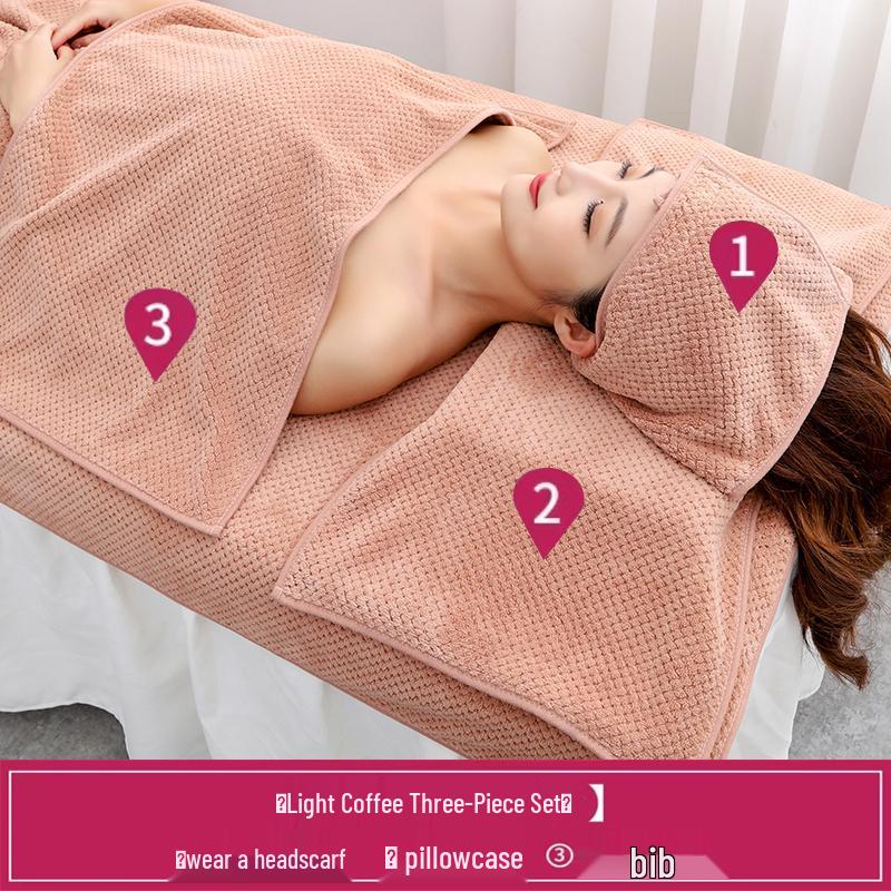 Yüz Delikli Masaj Güzellik Salonu Havlu Seti