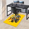 1PC Bulldozer Construction Extra Large Non-Slip Floor Carpet, Office, Family, Bedroom, Studio - Large Area Rug Indoor Rugs, Vibrant Colors-W241