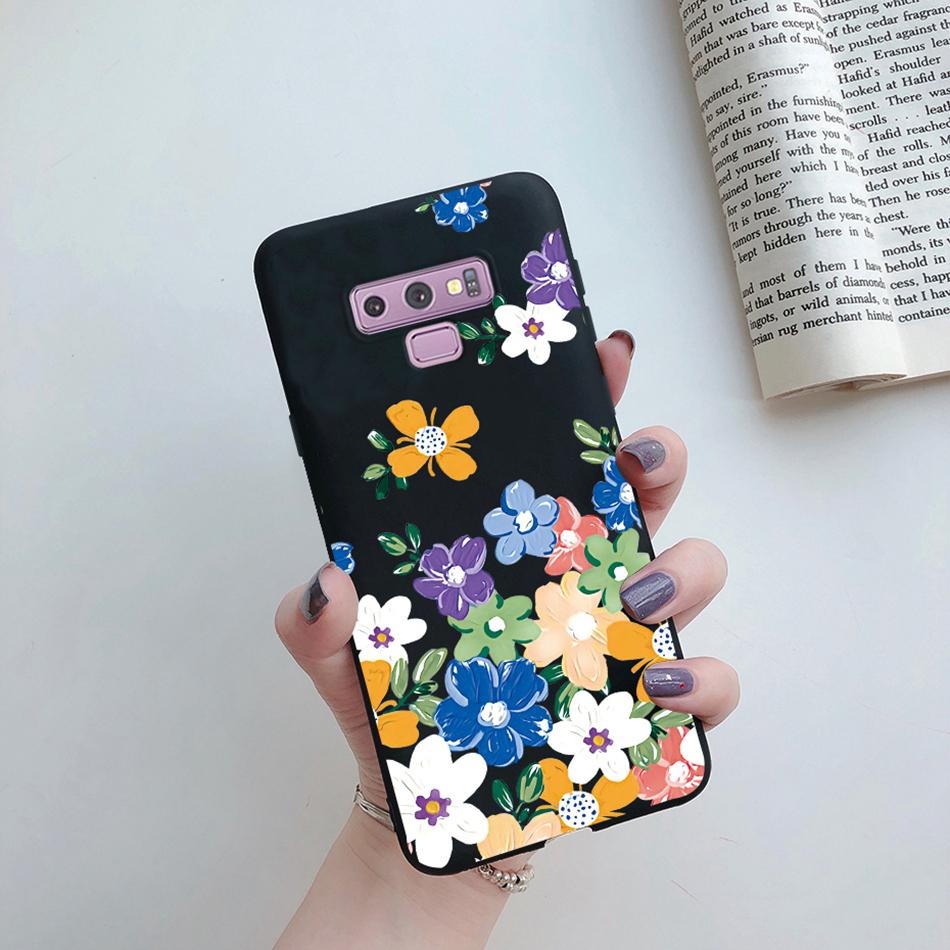 For Samsung Galaxy Note 9 Case Cover Cute Cat Cartoon silicon Back Cover TPU Funda For Samsung Galaxy Note 9 Note9 Phone Case