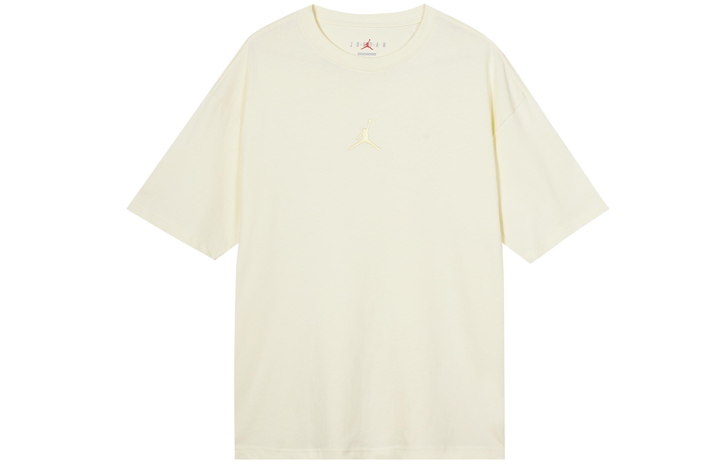 Jordan T Shirts Men s Beige Crew Neck Moderate 2XL