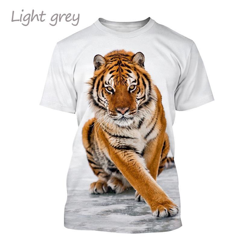 

Горячая Распродажа Персонализированная футболка с принтом свирепого тигра 3D, летняя унисекс-мода, забавный крутой топ с коротким рукавом в стиле хип-хоп с изображением животных 5XL