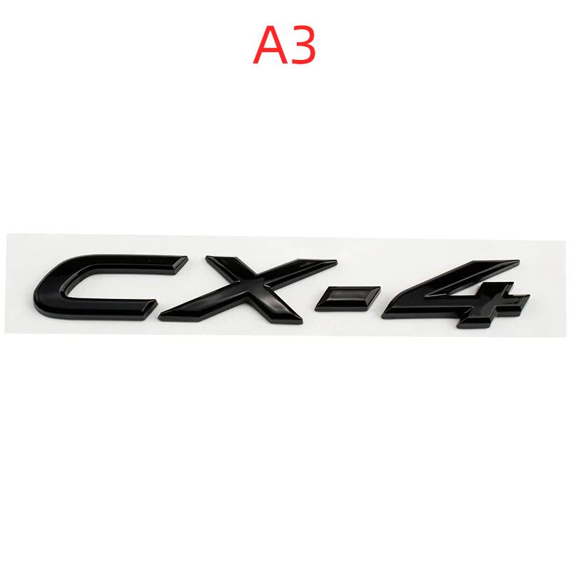 Car ABS Rear Trunk Words Letters Logo Badge Emblem Decals Sticker