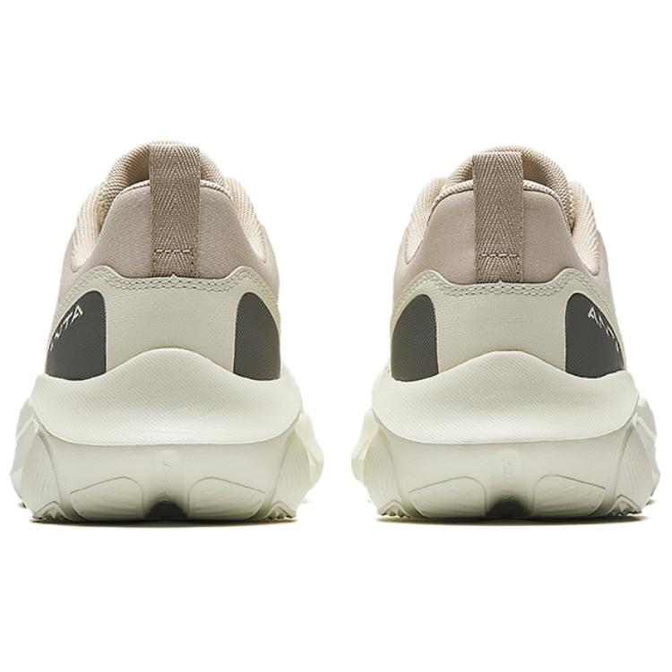 Anta Cushioning Breathable Coverage Low top Casual Running Shoes Men's Coarse Heather Gray Sneakers 912527751-4