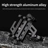 360 Degree Rotatable Bike Phone Holder Comfortable Viewing Angles Phone Stand for Smooth Cycling Experiences
