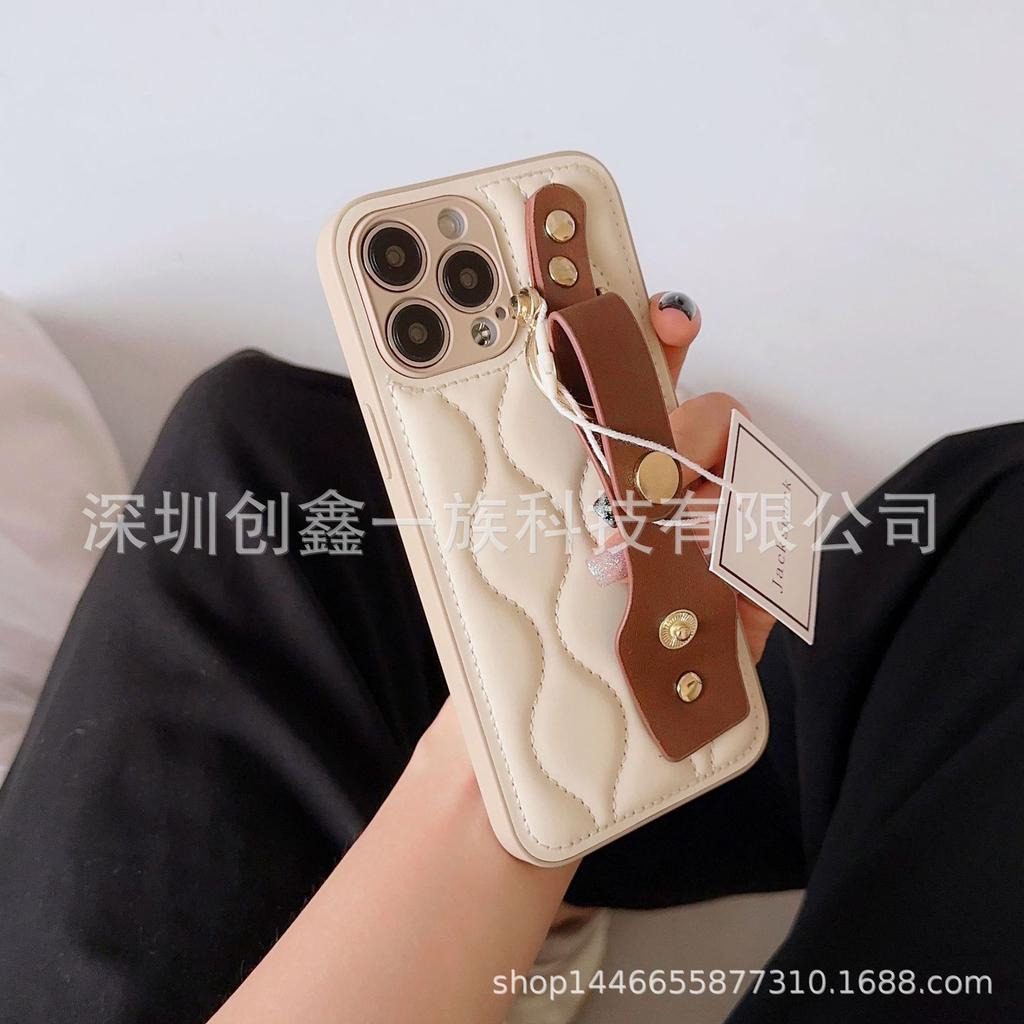 JACKSPARK Apple 13 Mobile Phone Case: High-end 12PRO Full-Cover Veneer for Women - Fine Pore Design - New!