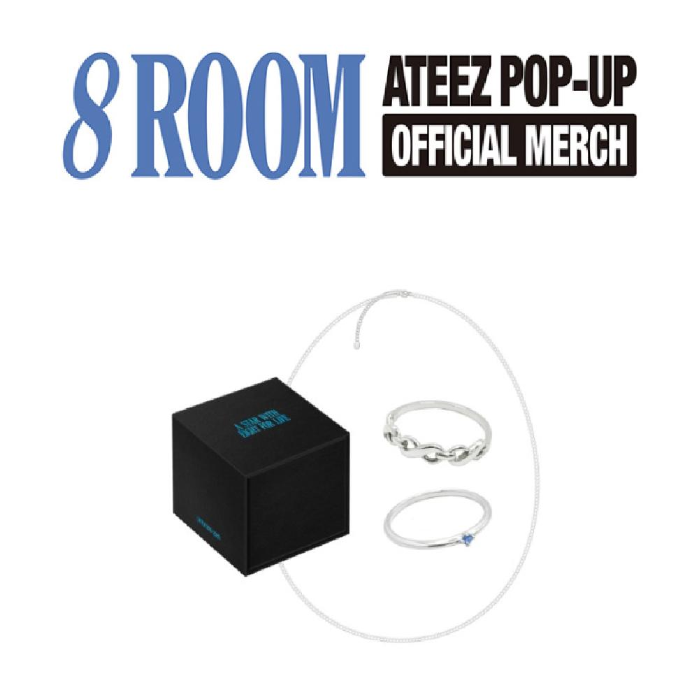 

Предзаказ ATEEZ 7-я годовщина POP-UP 8ROOM ATINY Кольцо