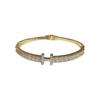 Korean Zircon Letter Buckle Bracelet: Elegant, High-End, Light Luxury Fashion