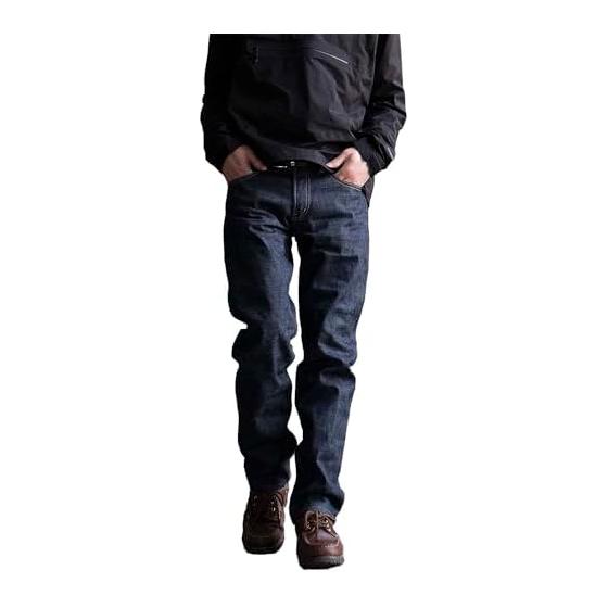[Kakeya Jeans] 3rd model jeans libre/Libre Regular Straight Jeans Okayama [Rigid (Raw) Denim] (Deep blue denim made by KUROKI)