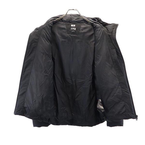 UNIQLO seamless Down jacket S black hood Men's Used