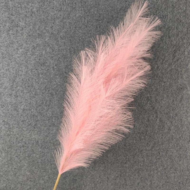 1 pz Erba di Pampas Artificiale 120cm Grande Soffice Canna Finta Fiori Artificiali Decortivi Coda Erba Bouquet Boho Decorazione Casa Forniture Matrimonio Accessori