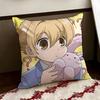 OOuran High SSchool Host Club Cushion Cover Reversible Soft Durable Pillow Cover Home  Car MultiScene Use for Daily Comfort