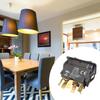 Multiple Use 6 Pin Rocker Switches Push Button Switches 6 Terminals Switches HY60B for Controlling Industrial Machines