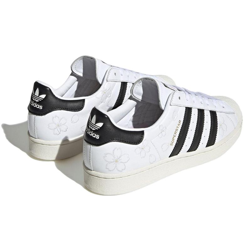 Adidas Originals Superstar Skateboard Shoes Unisex Low Top White/Black Sneakers IG9648
