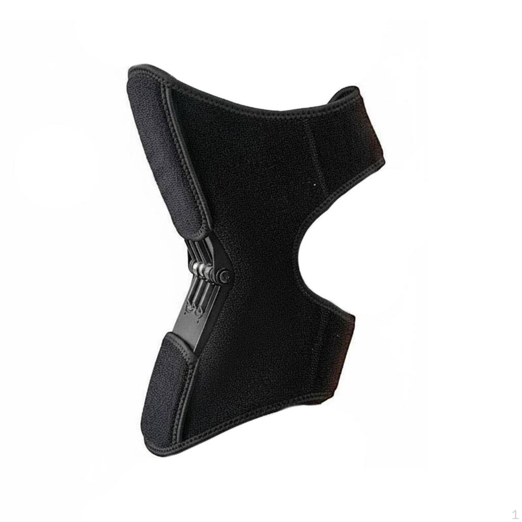 Dynamic Knee Stabilizer Adjustable Straps Spring Loaded Brace Breathable Material Mobility Aid