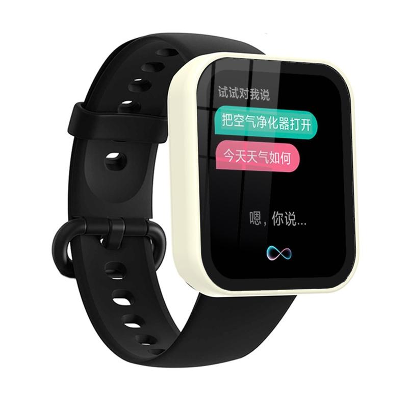 Passend für Redmi Watch 2 Gehäuse Hülle Gehärtete Folie Displayschutz Stoßfest Einteilig für Schale für Smartwatch Co
