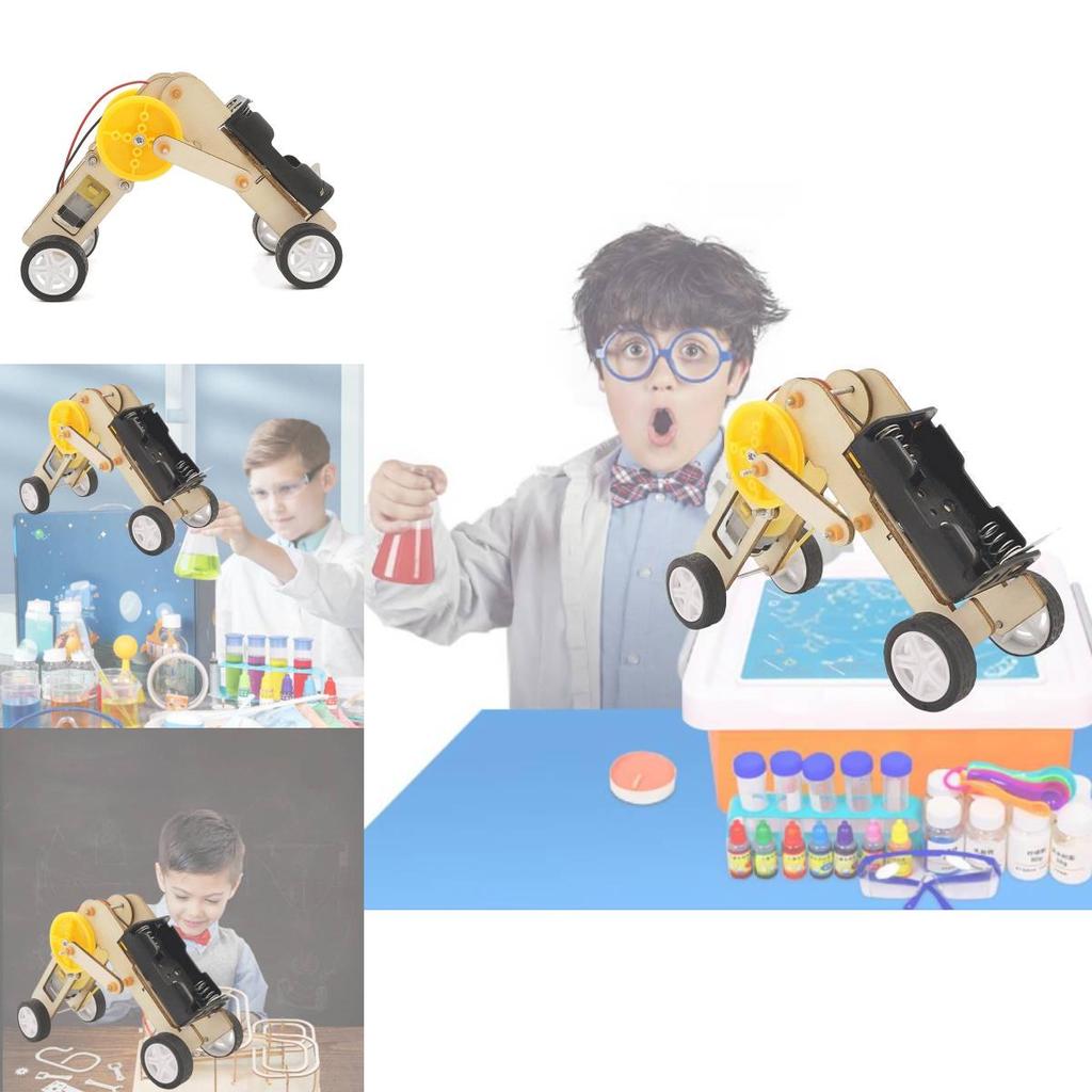 Educational Diy Wooden Worm Robot Kit For Elementary School Students