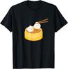 Kawaii Cute Xiao Long Bao Bun Dim Sum Dumpling Asian Foodie T-Shirt