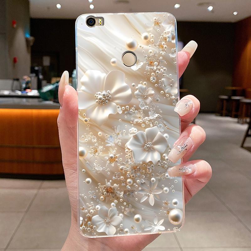 For Xiaomi Mi Max Case Luxury Fashion Butterfly Flower Clear Soft TPU Silicone Back Cover For XiaomiMax Mi Max 1 Max1 Phone Case