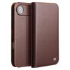 QIALINO For iPhone 17 Air Case Wallet Flip Stand Phone Cover Genuine Cow Leather