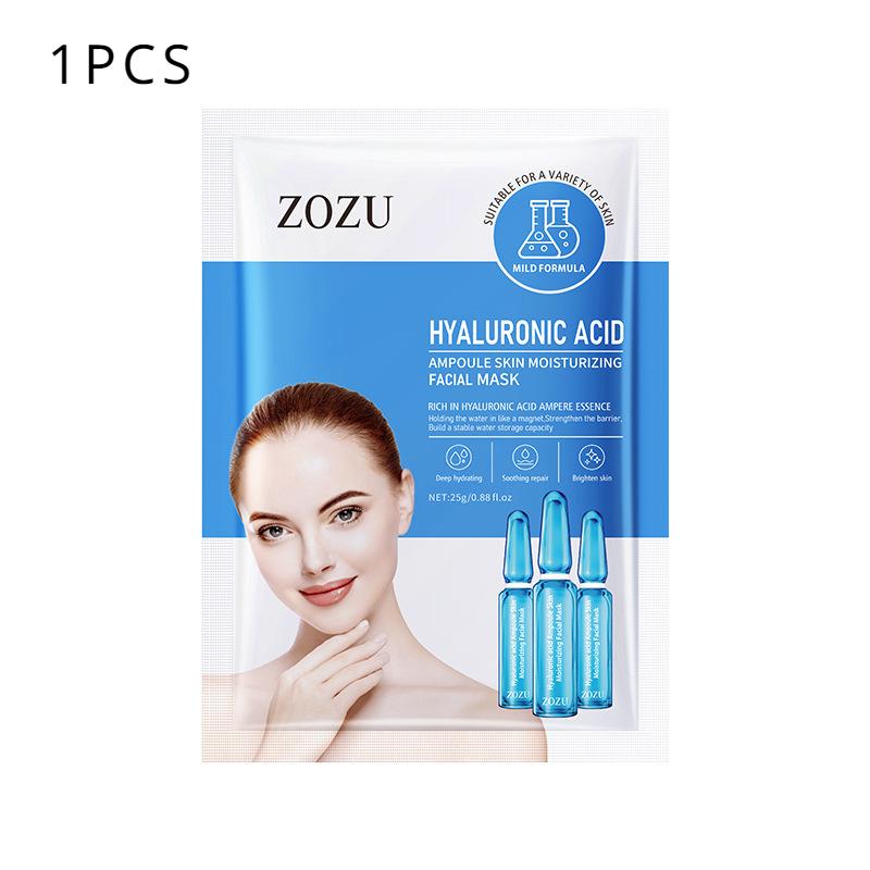 

Маска для лица с ампулами гиалуроновой кислоты ZOZU Hyaluronic Acid Hydrating Mask 1pcs
