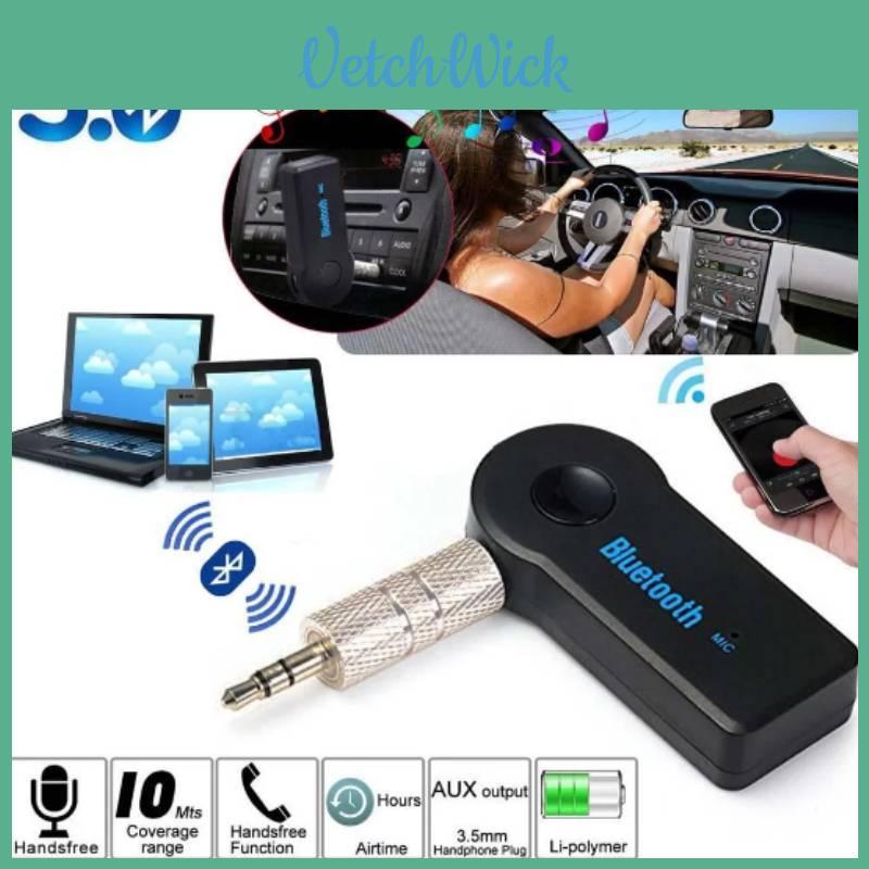 Auxiliary Bluetooth Receiver Wireless Adapter For Car Audio System