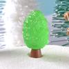 Cute Luminous Cartoon Small Tree Micro Landscape Gardening Ornament DIY Transparent Resin Accessory
