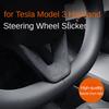 Pro Tesla Model 3 Highland 2024 Ochranný kryt panelu volantu Upravené Příslušenství Ochranná nálepka ozdoba ozdoby