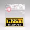 There is a Cat in the House Dash Cam Style Safe Driving Sticker, Weather and Resistant