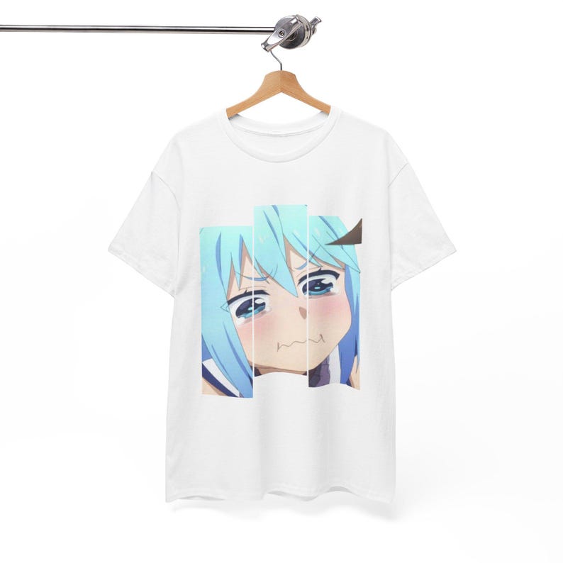 Konosuba Anime TShirt Kazuma Aqua Megumin Funny Isekai Comedy Unisexga Tee Anime Merchandise Gift Idea Otaku Japan