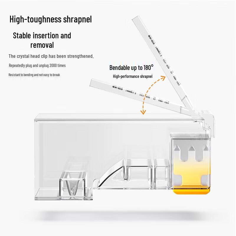 BIAZE Cat 5e Gigabit RJ45 Ethernet Connectors