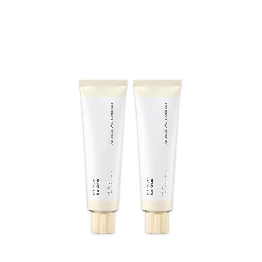 Mixsoon Bean Cream Tube Type Nutrient-Rich Hydrating & Nourishing 65ml x 2ea