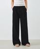 MONGDOL Essential One-Tuck Wide Pants Black Mdpt049Black