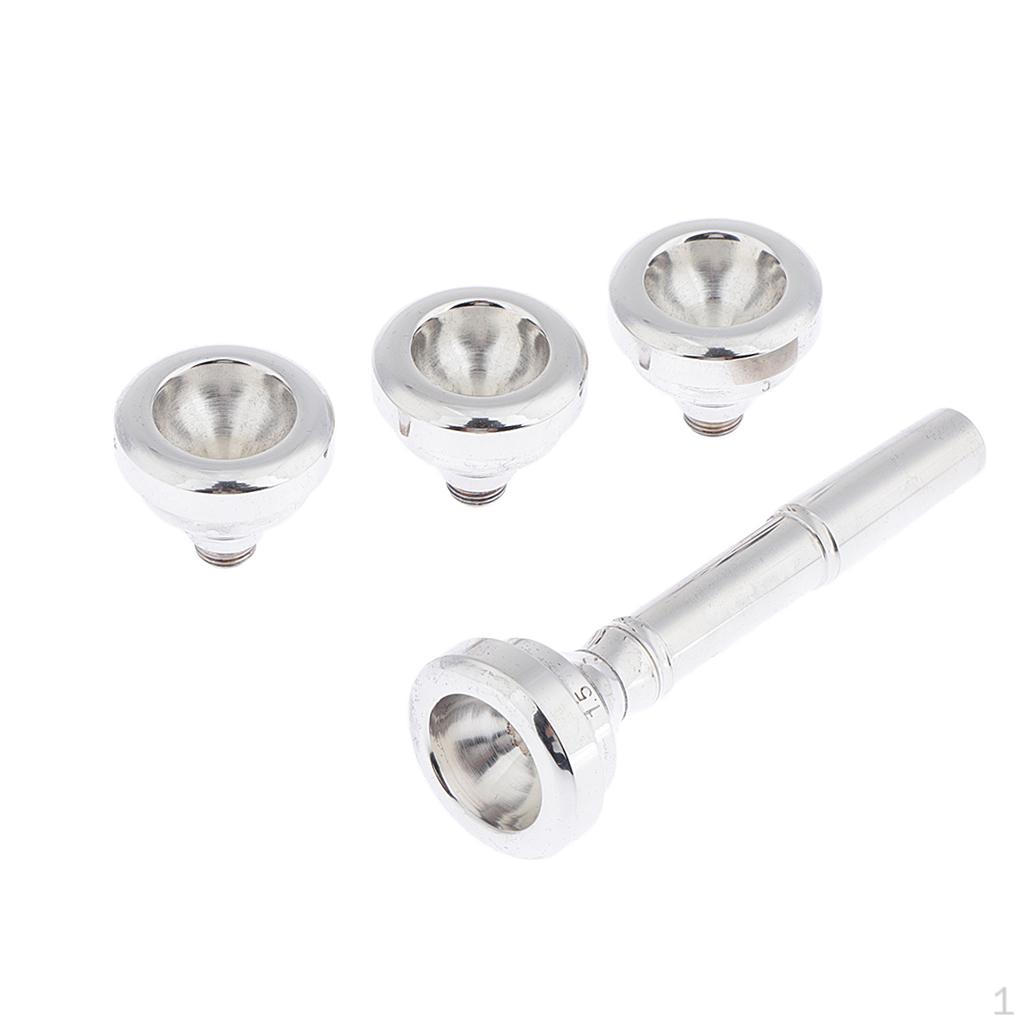 7c 5c 3c 1,5c Nátrubek pro Bb trubku pokovený A Víceúčelový