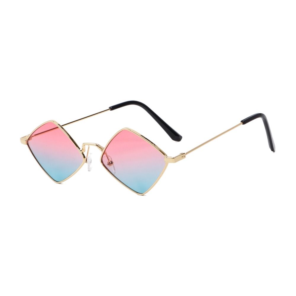 Frame UV Protection Film Small Sun Glasses Women's Sunglasses Diamond Shape Men's Shades