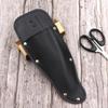 Gardening Branch Pruner Sheath PU Leather Hand Pruning Shear Pocket Gardening Scissors Bag