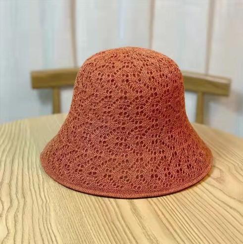 Hat Women's Summer Sunscreen Sunshade Straw Hat Hollow Fashion Cool Tide Versatile Sun Hat Travel Bucket Hat