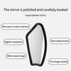 Stainless Steel HD Lens Bike Rear VIew Mirror 360° Rotatable MTB Rear Mirror Widen Big View Road Bicycle Mirror Bike Accessories