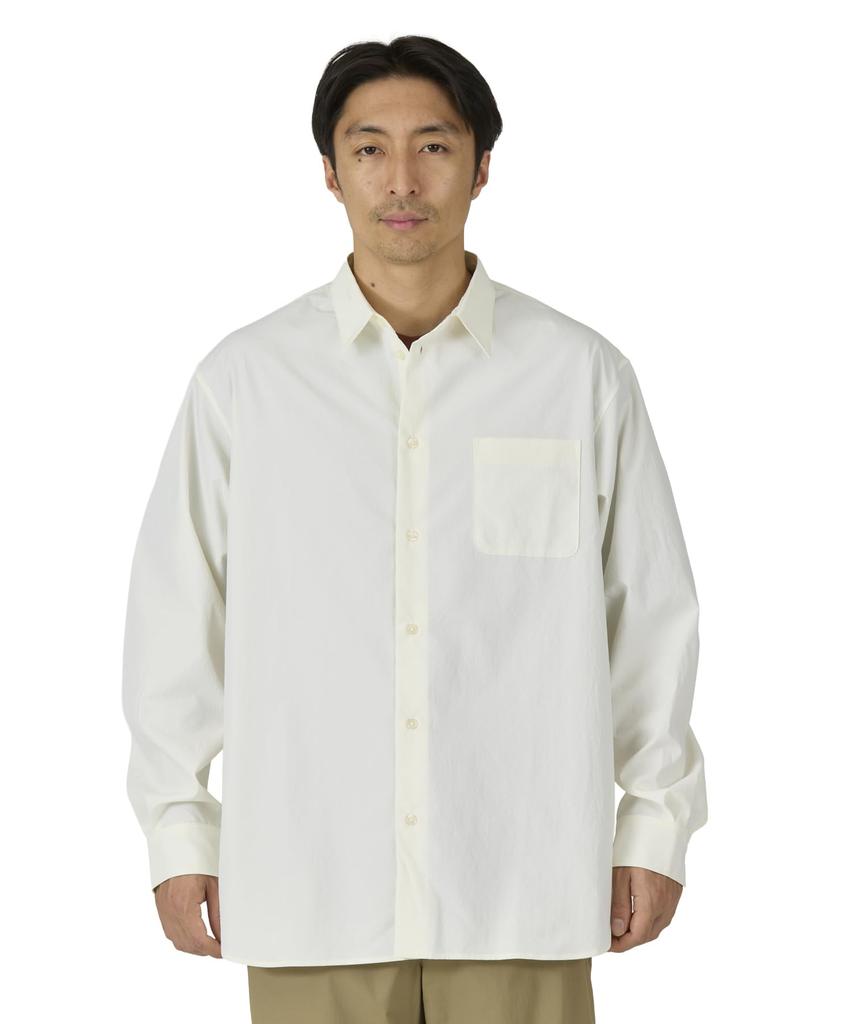 Snow Peak New Standard Utility Shirt Tops Shirt Long Sleeve WHITE M NSD-SH-26SU001 Men's Women's